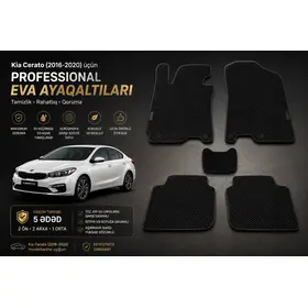 Kia Cerato (2016-2020) &uuml;&ccedil;&uuml;n Professional Eva Ayaqaltıları