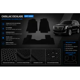 Cadillac Escalade (2017-2020) &uuml;&ccedil;&uuml;n Professional Eva Ayaqaltıları