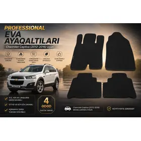 Chevrolet Captiva (2012-2016) &uuml;&ccedil;&uuml;n Professional Eva Ayaqaltıları