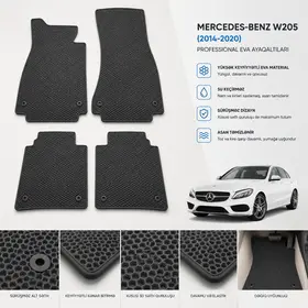 Mercedes-Benz W205 (2014-2020) &uuml;&ccedil;&uuml;n Professional Eva Ayaqaltıları